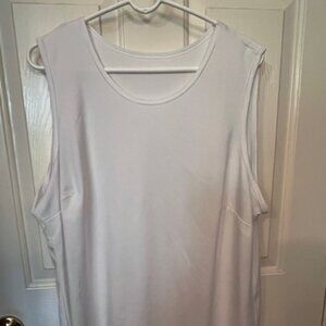 Size 1x - White Tank - Shell